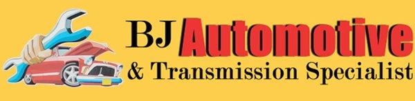 BJ Automotive & Transmission Specialist Logo